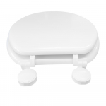 Celmac Woody Paramount Standard Close Toilet Seat & Cover With Plastic Hinge White 21230001