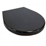 Galassia XES Standard Close Toilet Seat & Cover Black 9920NE