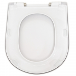 Villeroy & Boch Subway 2.0 Comfort Soft Close Quick Release Toilet Seat and Cover White 9M86S101