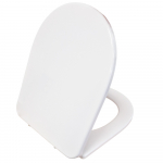 Cesame Aretusina Soft Close Quick Release Bottom Fixing Toilet Seat & Cover White CH.506395