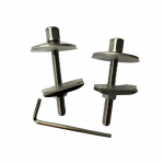 Geberit iCon Soft Close Toilet Seat Hinge Set 598035000