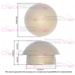 Villeroy & Boch Epura Toilet Seat and Cover Buffer Set White 92209400