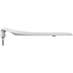EuroShowers Commercial Standard Close Open Front Toilet Seat White 89210