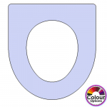 Impulse Odessa Standard Close Replacement Toilet Seat & Cover Lacquered Wood CH-IPL-ODE