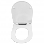 Flaminia Quick SLIM Original Soft Close Toilet Seat & Cover White QKCW09