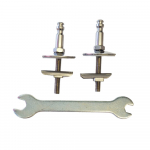 Duravit Viu Toilet Seat Hinge Set 0061901000