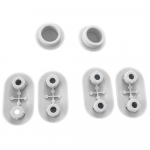 Villeroy & Boch Omnia Architectura Toilet Seat and Cover Buffer Set Grey 92208100