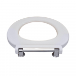 Geberit Selnova Round Comfort Bottom Fix Toilet Seat White 500.134.01.1