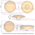 Ideal Standard Concept Air Slim Toilet Seat & Cover Buffer Set White EV46467