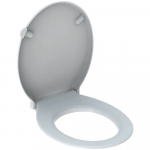 Geberit Selnova Round Comfort Top Fix Toilet Seat and Cover White 501.559.01.1