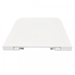Roca Inspira Square Supralit Soft Close Toilet Seat & Cover White A80153200B
