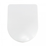 EuroShowers D Shape Multi Adult and Child Soft Close Toilet Seat White 83080