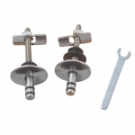 Cersanit Metropolitan Soft Close Toilet Seat Hinges and Fixings Set K99-0239