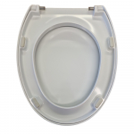 Azzurra Full 56 Standard Close Toilet Seat & Cover White  C1800TI/F56