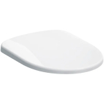 Geberit Selnova Round Standard Close Bottom Fix Toilet Seat and Cover White With Metal Hinge 500.331.01.6