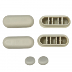 Galassia Meg11 Toilet Seat & Cover Buffer Set 5451KITPC
