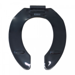 Carrara & Matta 16SS Universal S Toilet Seat Only Black 108039047
