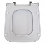Gala Emma Square Soft-Close Toilet Seat & Cover White 5164101