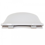 Pressalit Objecta D Pro Polygiene Standard Close Top/Bottom Fixing Toilet Seat & Cover White 998011-DH4999