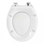Carrara & Matta Firenze Slow Close STA-TITE Toilet Seat & Cover White 100597000