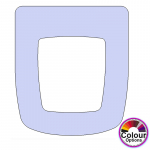 GSG Lilac Soft Close Bespoke Replacement Toilet Seat & Cover Lacquered Wood CHSC-GSG-LIL