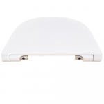 Roca Ona Compact Supralit Soft Close Quick Release Toilet Seat & Cover White A801E22001
