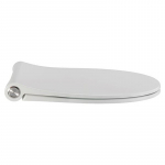 Pressalit Sway Uni Soft Close With Lift Off Bottom Fixing Toilet Seat & Cover White 970000-D05999
