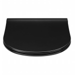 Pressalit Sway D2 Soft Close With Lift Off Top Fixing Toilet Seat & Cover Black 994001-DF4999
