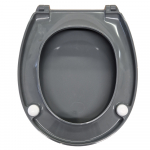 Armitage Shanks Contour 21 Small Standard Close Toilet Seat & Cover Grey S4056LJ