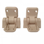Bemis HG55 PL Replacement Toilet Seat Hinge Set - HG0055068 Beige