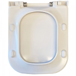 Choice Slim Narrow Square Soft Close Quick Release Toilet Seat & Cover White CH.506323