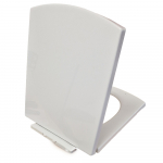 TC Bathrooms Retro Soft Close Toilet Seat & Cover White  - BHRE04