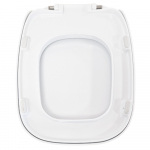 Ben Di Lisi Dial Standard Close Toilet Seat & Cover White DLX