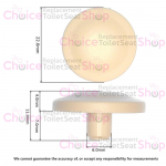 Sottini Reprise Toilet Seat & Cover New Style Buffer Set White EE72256304