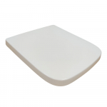 Kartell K-VIT Trim Soft Close Toilet Seat & Cover White Gloss POT472TR
