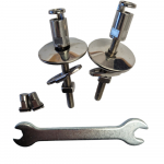 Duravit No.1 Soft Close Toilet Seat Hinge Set 0061981000