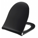 Pressalit Sway D2 Soft Close With Lift Off Top Fixing Toilet Seat & Cover Black 994001-DF4999