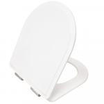 Tavistock Lansdown Soft Close Wooden Toilet Seat & Cover White DC4035-SF