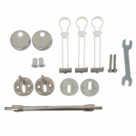 Pressalit Projecta D 879 Universal Institutional Hinge Set (Top Fix)- DC7999