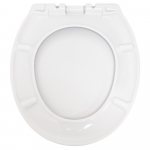 Tavistock Loft Alpine Soft Close Quick Release Toilet Seat & Cover White O803SC-SF