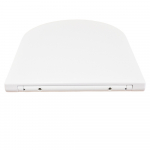 RAK Resort Maxi Slim Soft Close Quick Release Toilet Seat & Cover White RAKSEAT013
