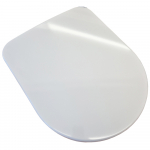 B&Q Cooke & Lewis Helena Soft Close Quick Release Toilet Seat & Cover White PSHA2580