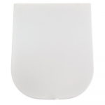 Roca The Gap Compact Soft Close Toilet Seat & Cover White 801732004