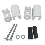 Celmac Plastic Top Fix Hinge Set FTF11WH-White