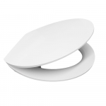 EuroShowers SlimLine Soft Close Toilet Seat & Cover White 89310