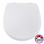Hidra Smarty Standard Close Toilet Seat & Cover Polyester Resin Colour Option S520P01/R