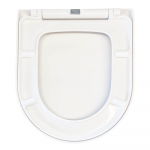 Britton Bathrooms Compact Soft Close Toilet Seat & Cover White SS.1028