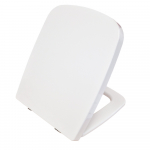 Gala Street Square Soft Close Toilet Seat & Cover White 5132301