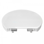 Azzurra Full 48 Soft Close Toilet Seat & Cover White FUL180048/F