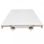 Laufen Living Style Square Soft Close Toilet Seat & Cover White 8.9243.4.300.000.1